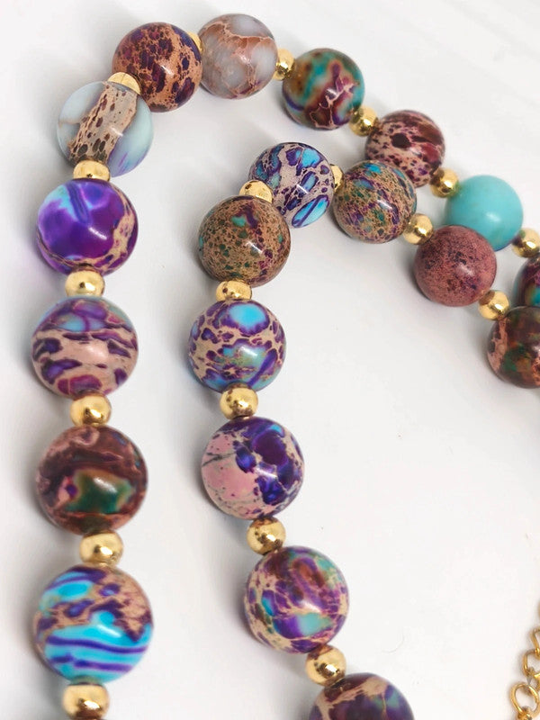 Collier en calsilice 10mm