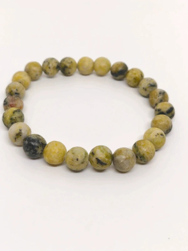 Bracelet en serpentine 8mm