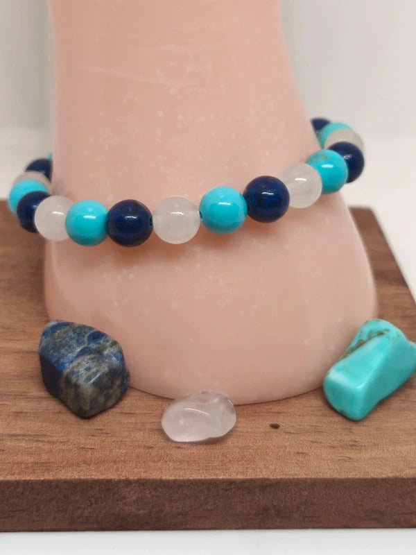 Bracelet zodiaque sagittaire multiperles