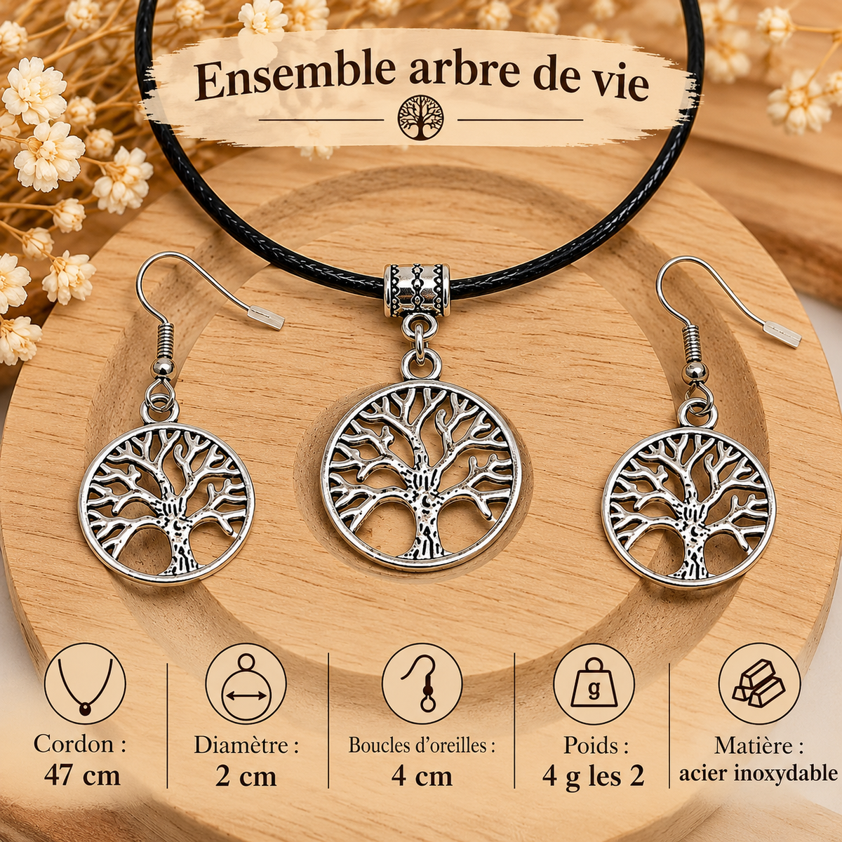 Ensemble arbre de vie