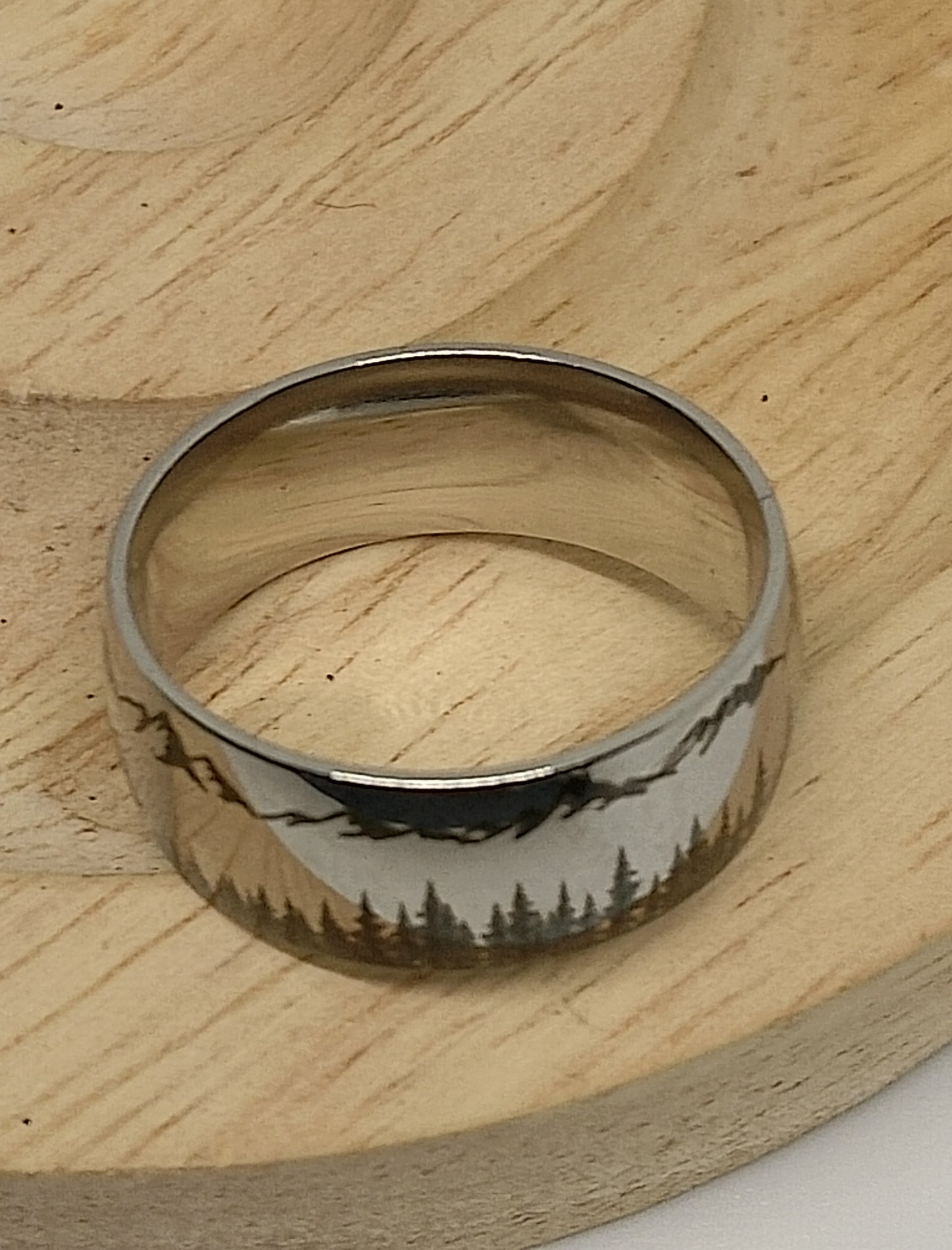 Anneau en acier inoxydable 21mm