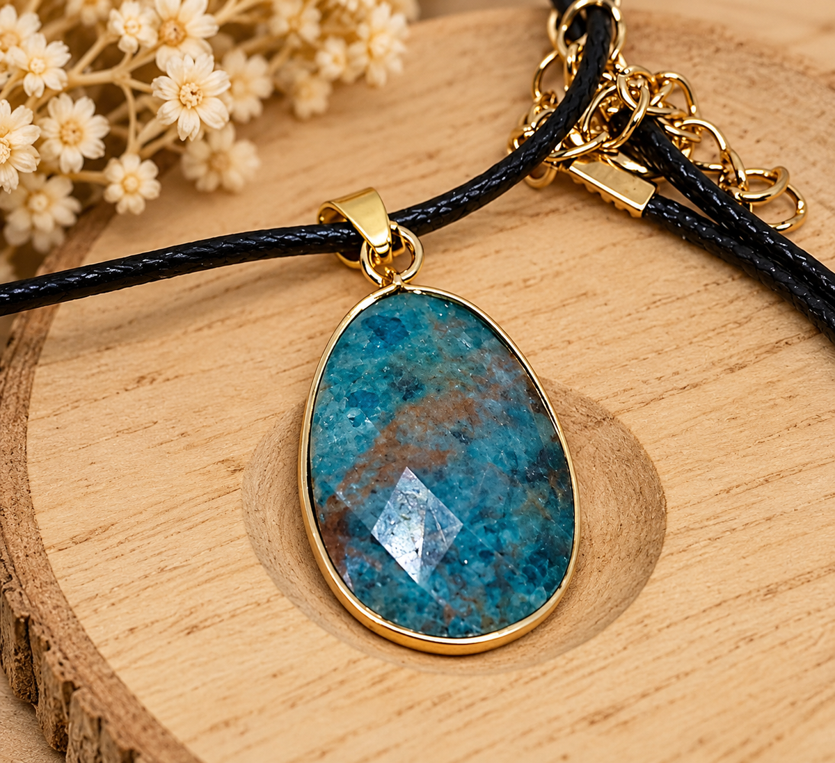 Apatite bleue