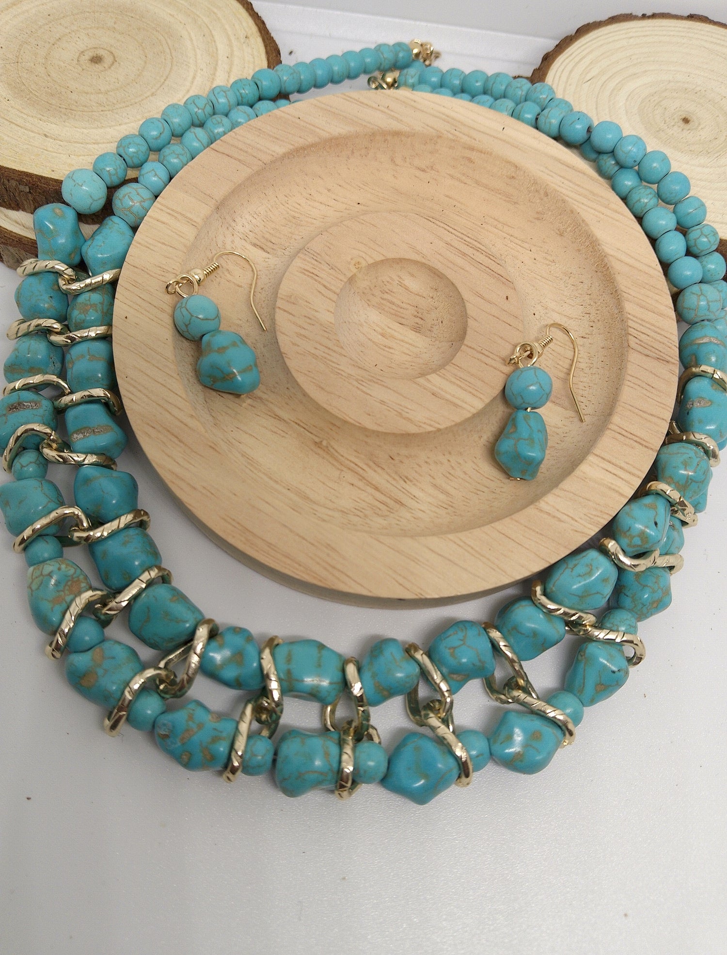 Turquoise bleue, Africaine et turquenite