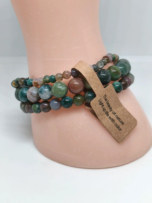 Bracelets agate indienne