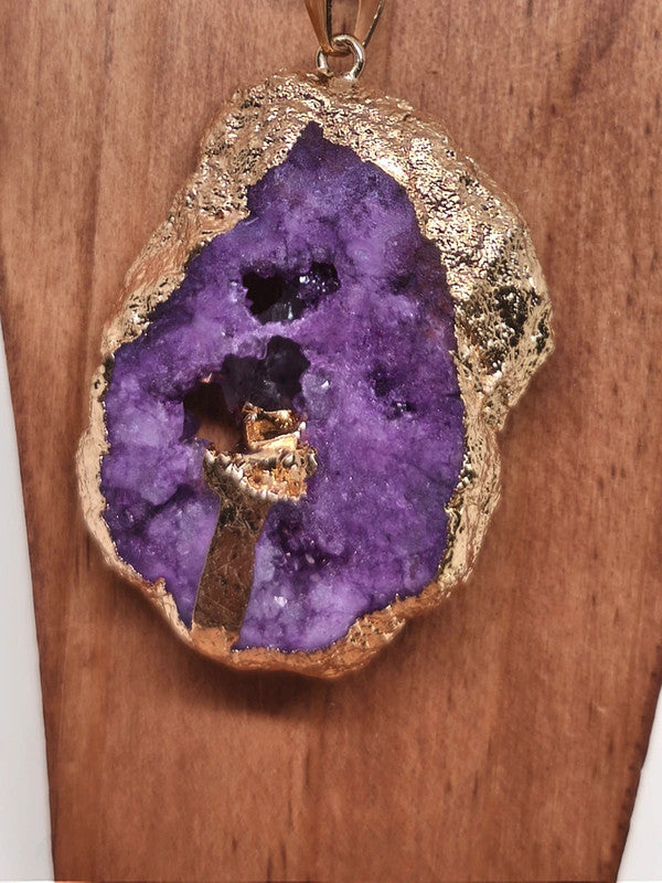 Collier en  améthyste