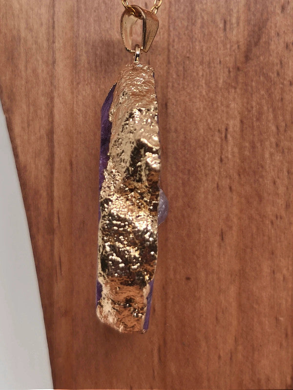 Collier en  améthyste