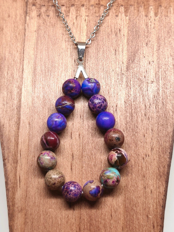 Collier en calsilice 6mm