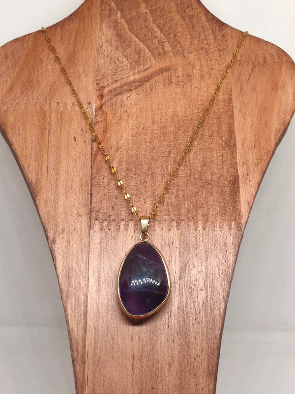 Collier en améthyste