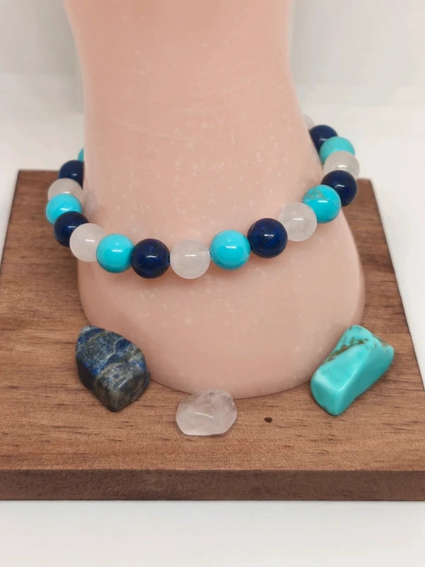 Bracelet zodiaque sagittaire multiperles