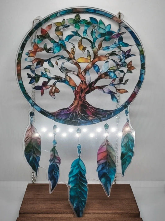 Décoration murale attrape rêve