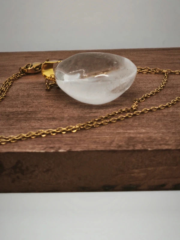 Collier en cristal de roche