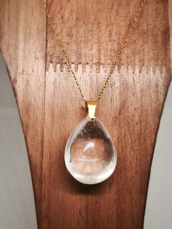 Collier en cristal de roche