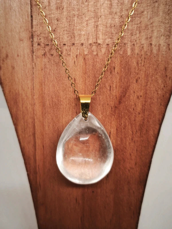Collier en cristal de roche
