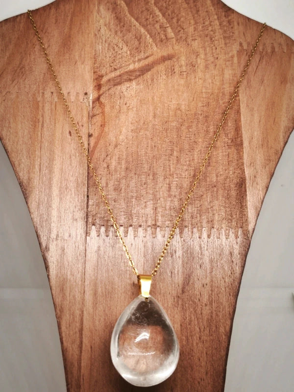 Collier en cristal de roche