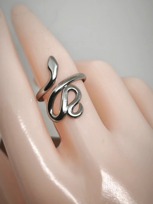 Bague serpent en acier inoxydable 17mm