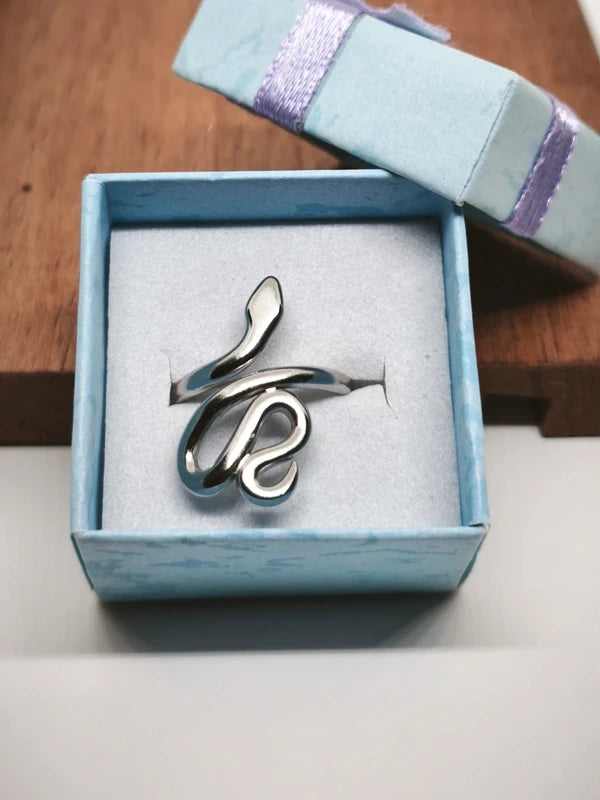 Bague serpent en acier inoxydable 17mm