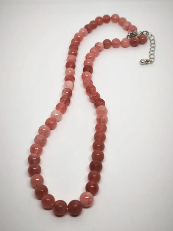 Collier en perles de soleil 6mm