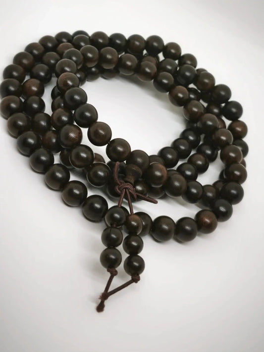 collier-bracelet mala en bois