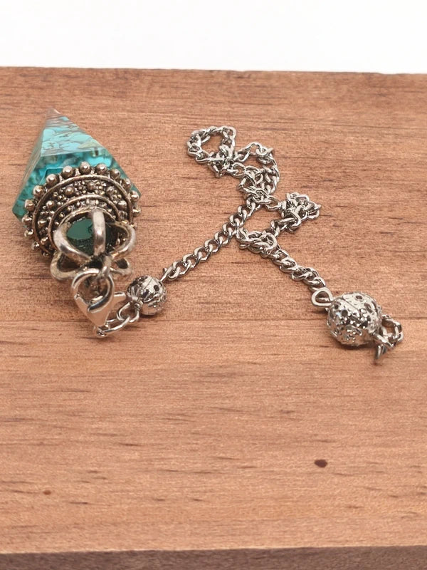 pendule divinatoire turquoise