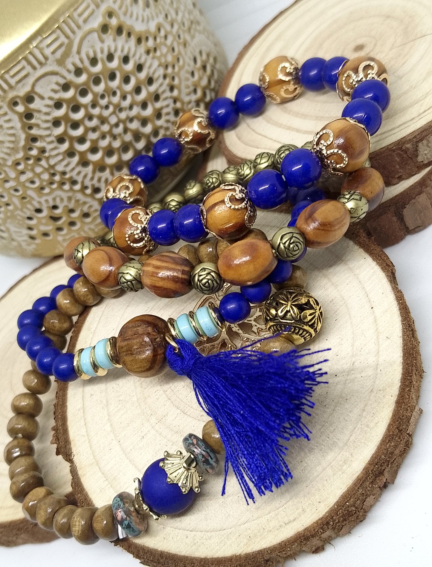 Bracelets en bois