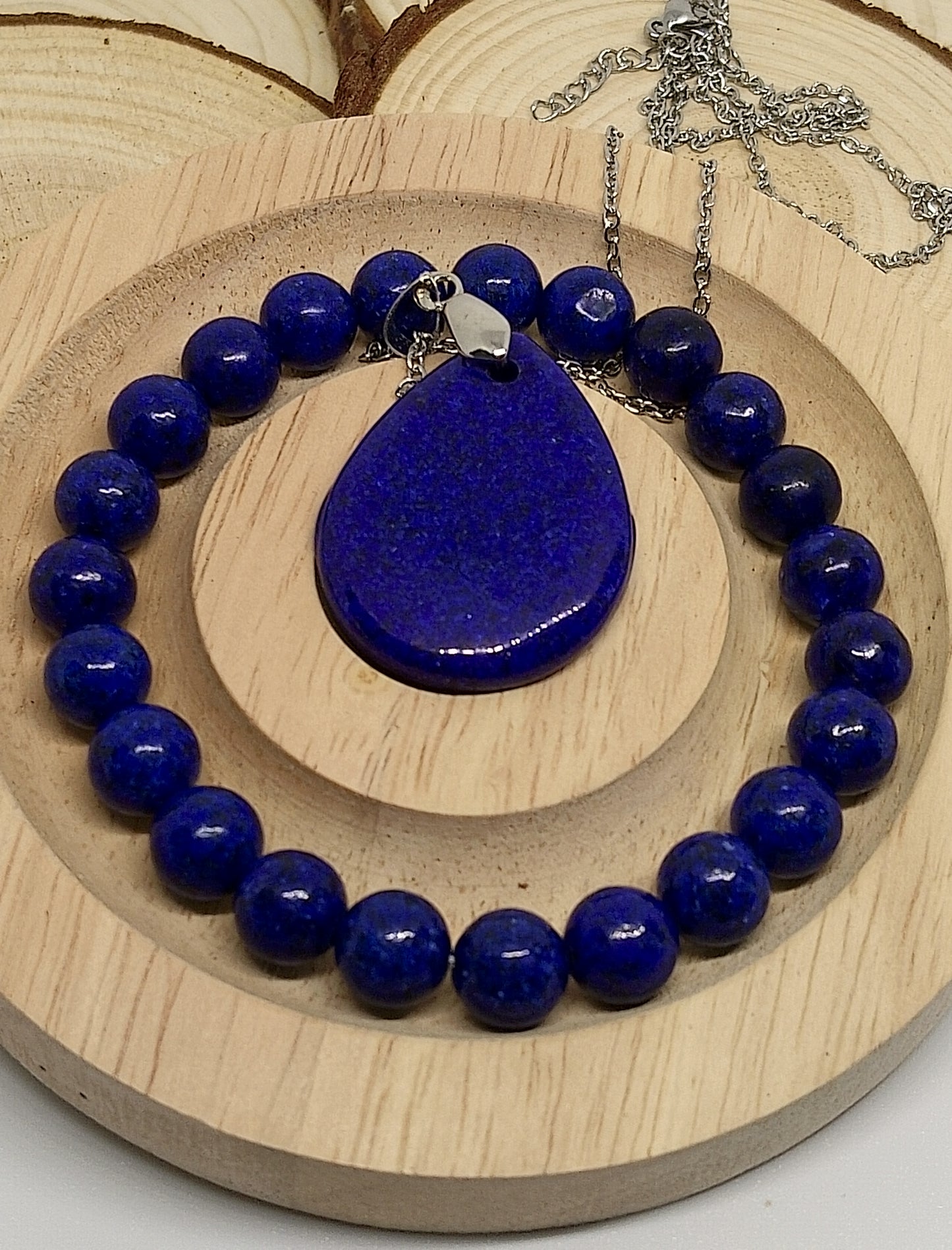 Ensemble lapis lazuli