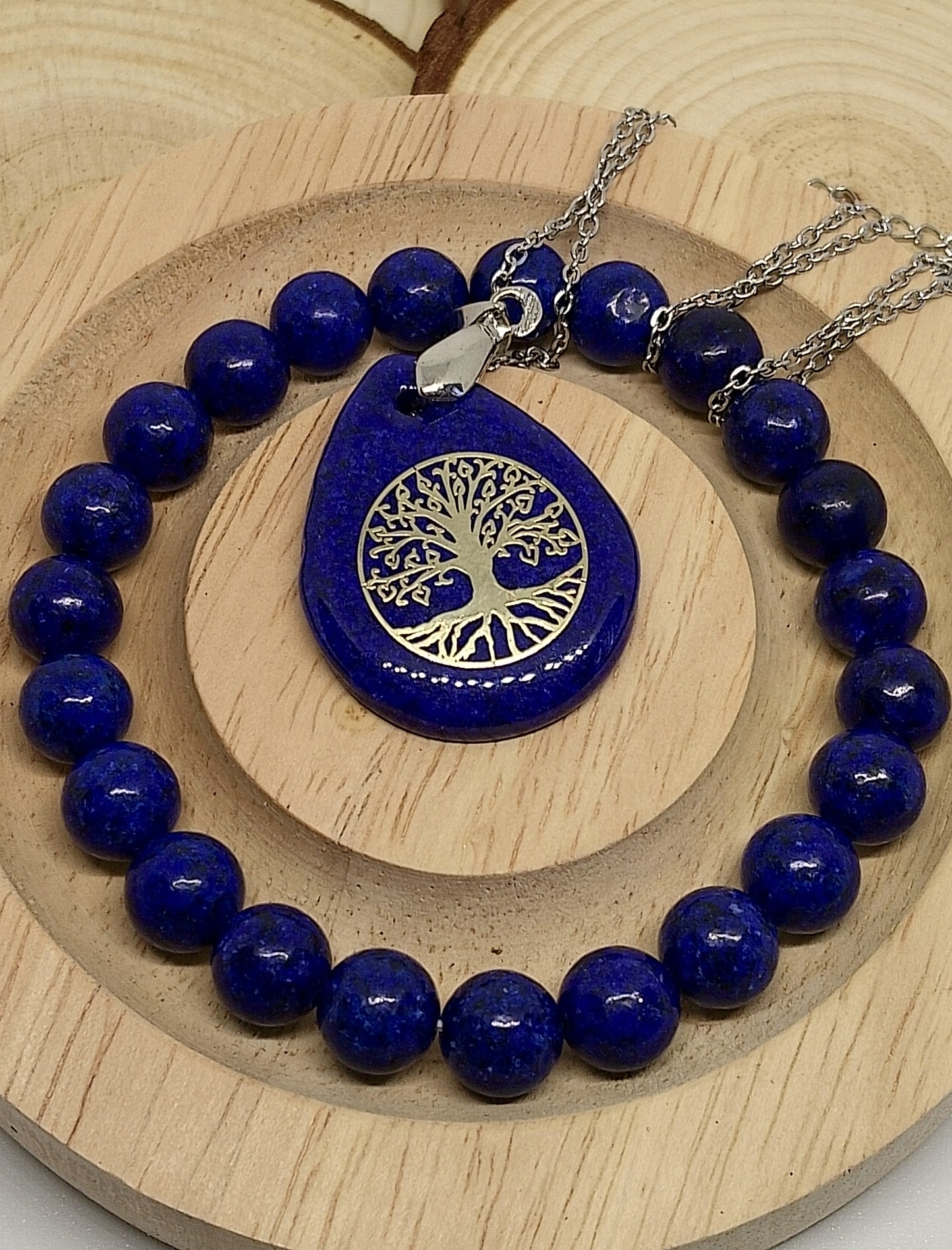 Ensemble lapis lazuli