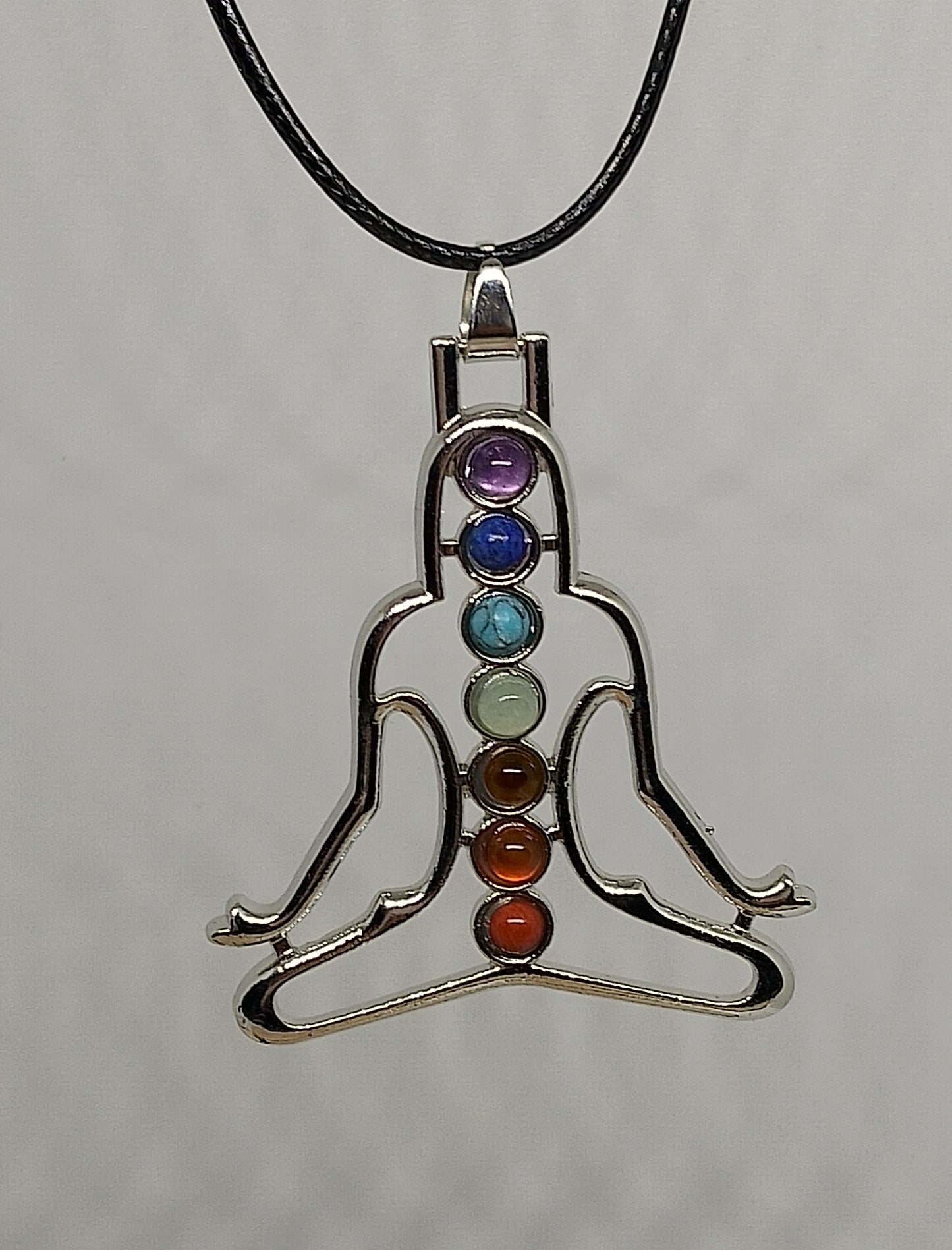 Collier 7 chakras et ses pierres naturelles