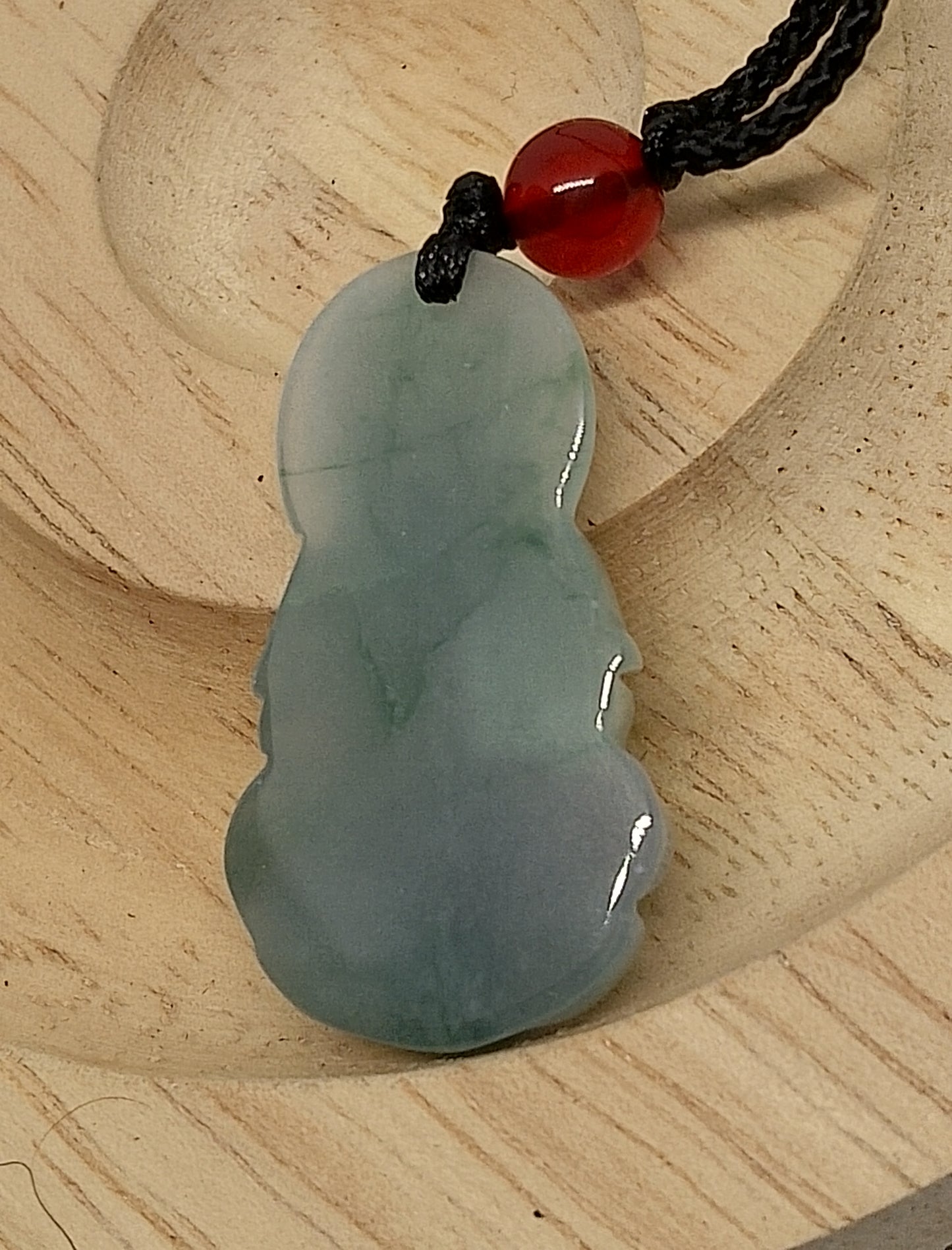 Collier buddha en jade