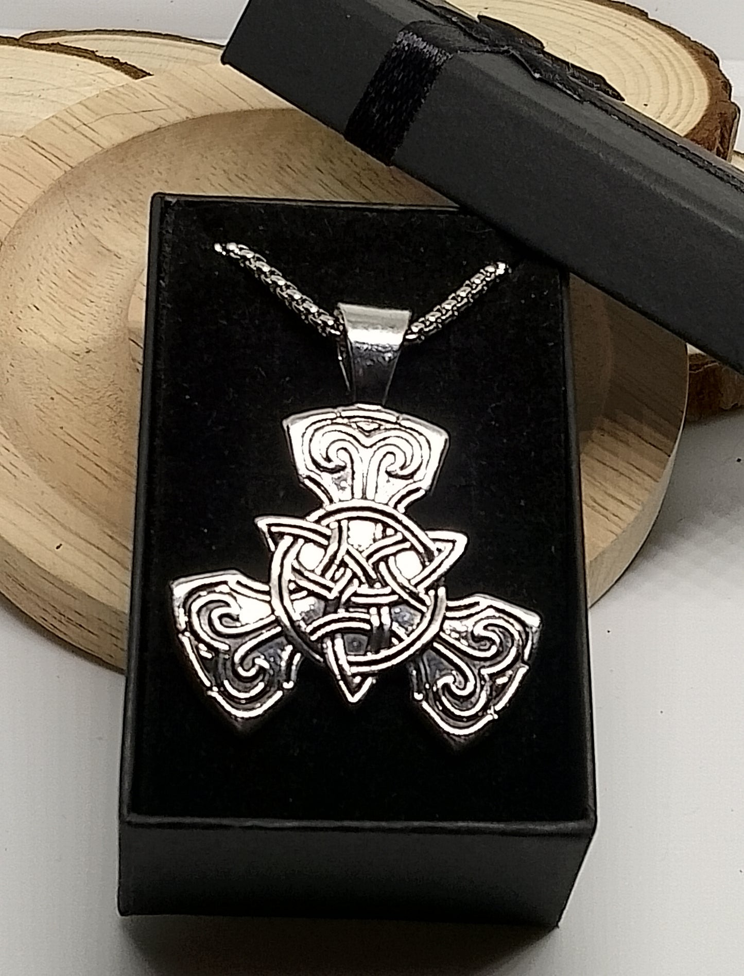 Collier Triquetra Celtique viking