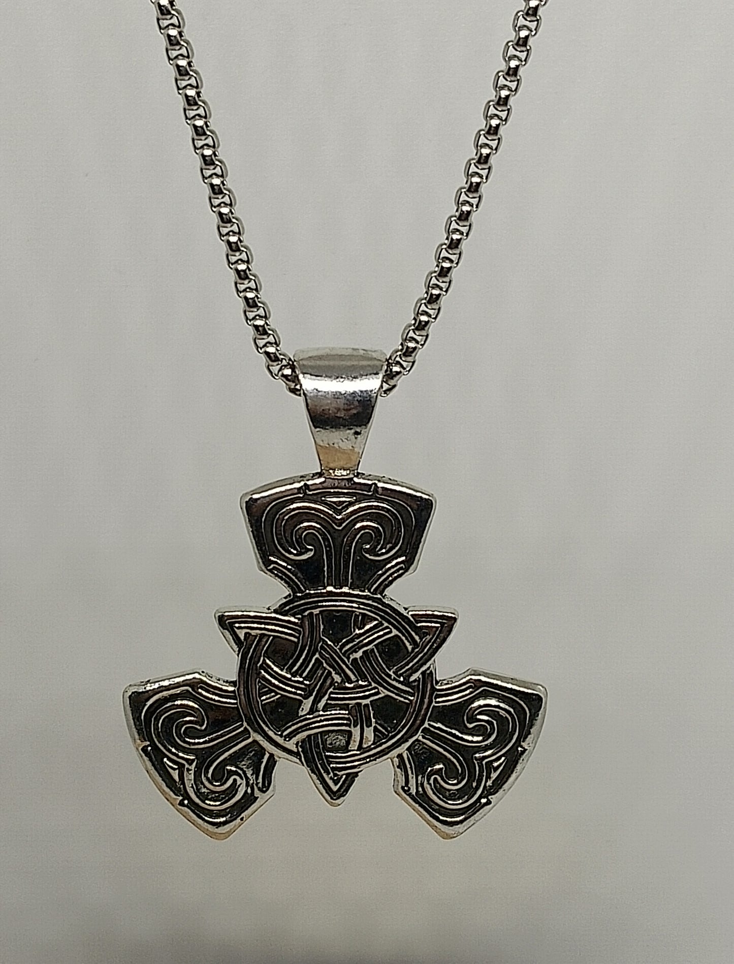 Collier Triquetra Celtique viking