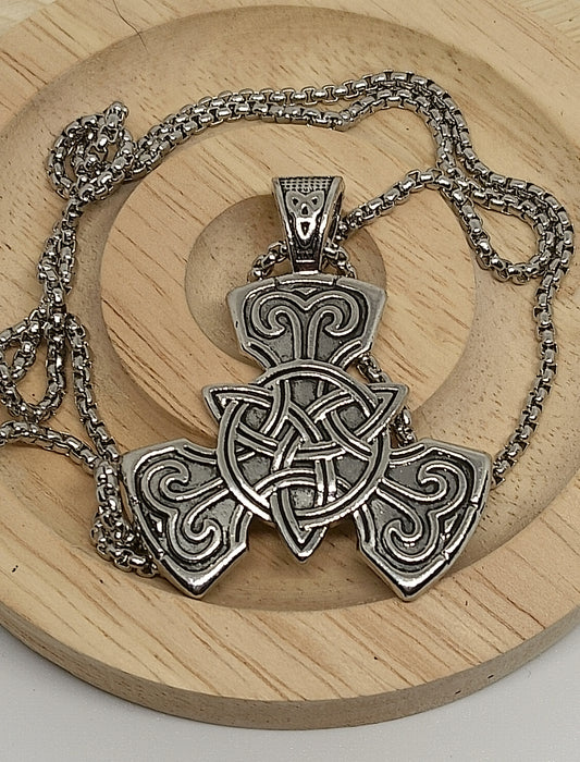 Collier Triquetra Celtique viking