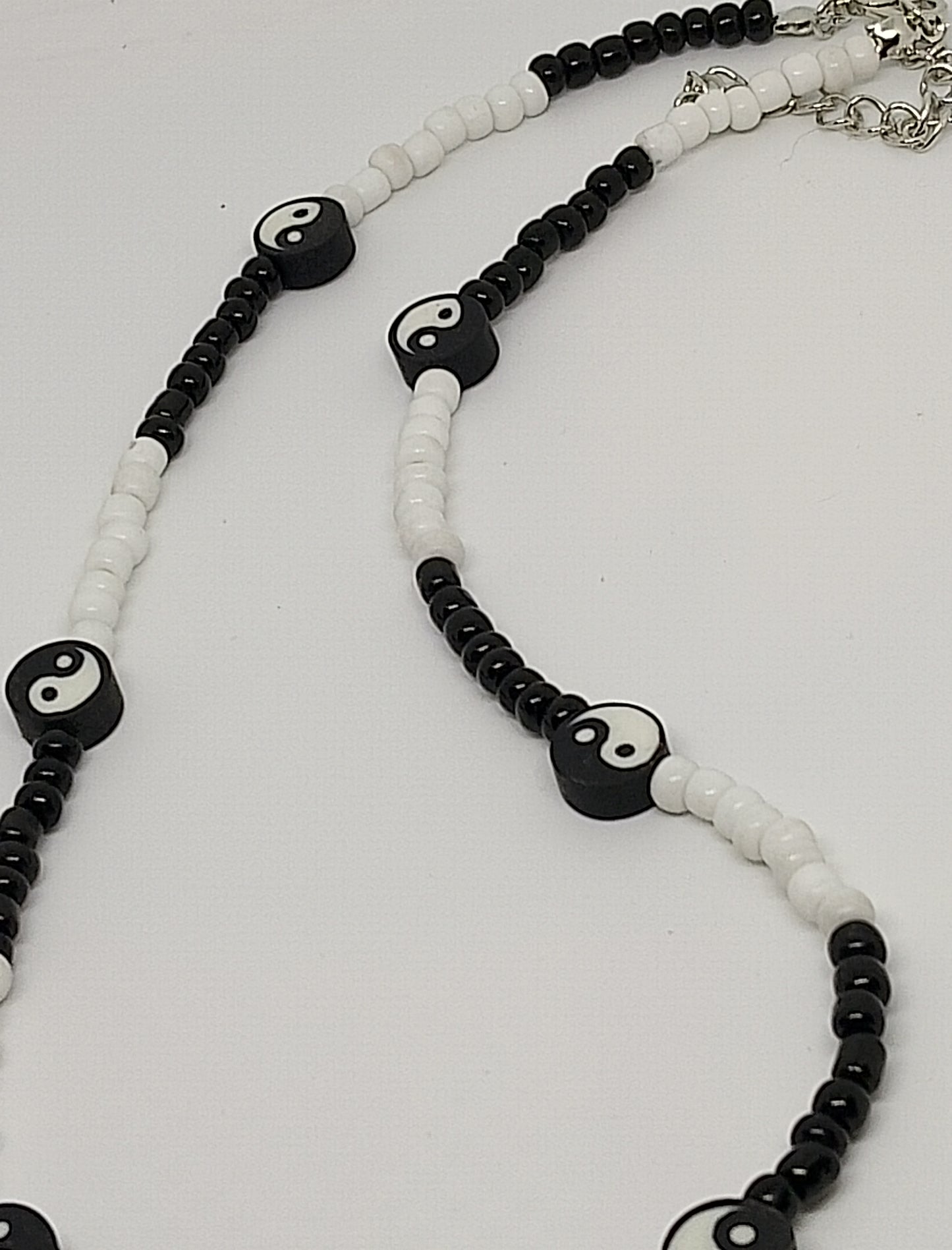 Collier et bracelets Yin Yang