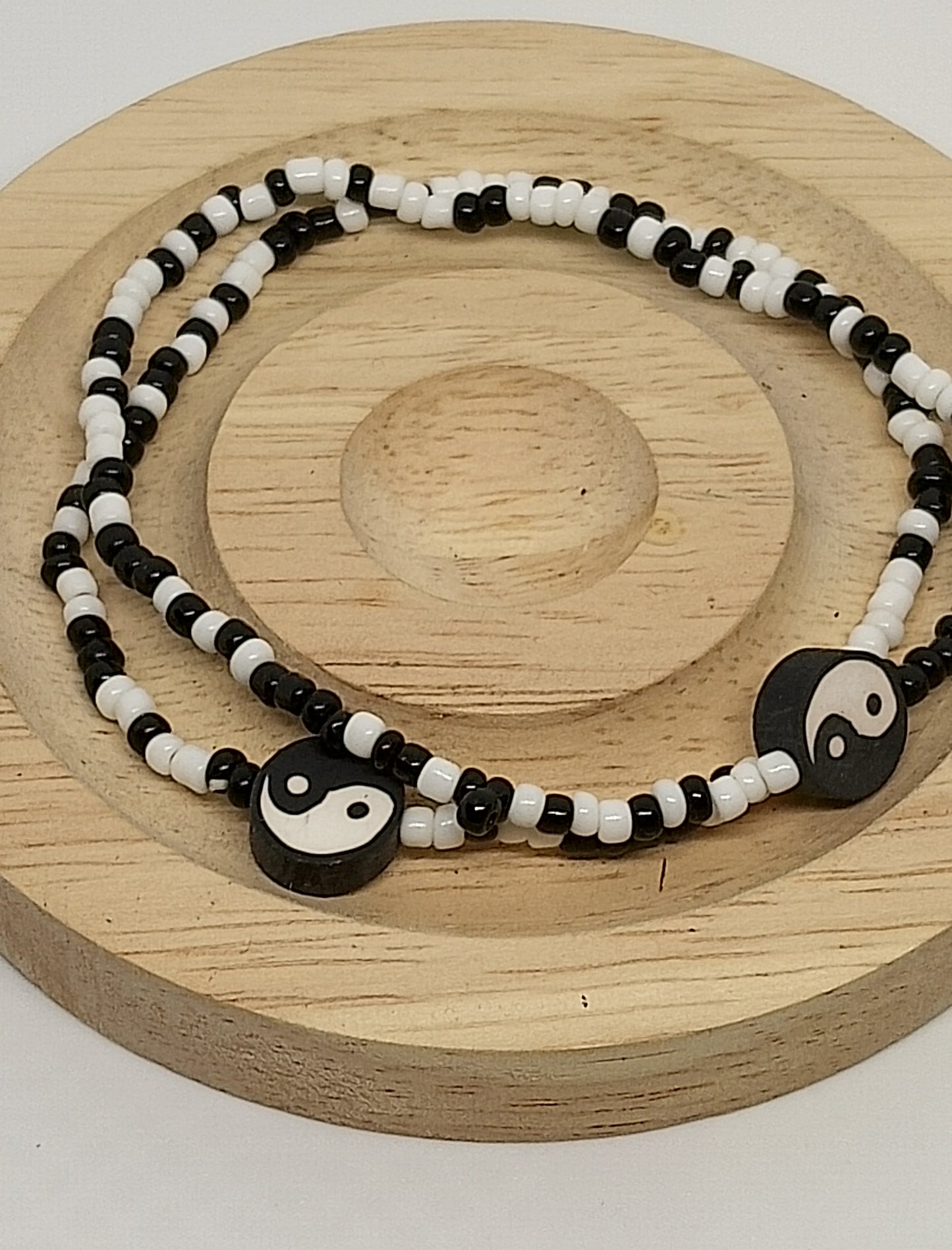 Collier et bracelets Yin Yang