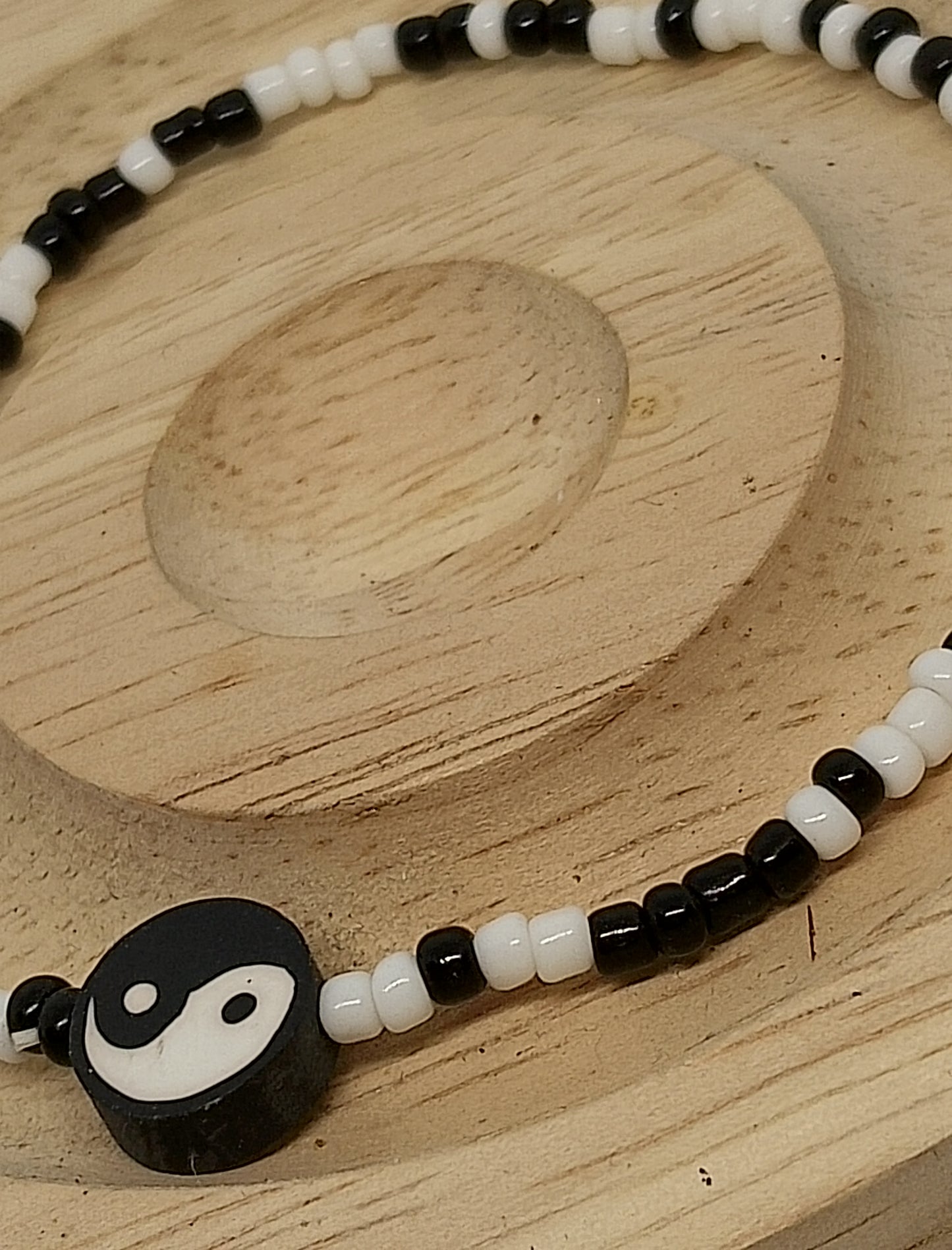 Collier et bracelets Yin Yang