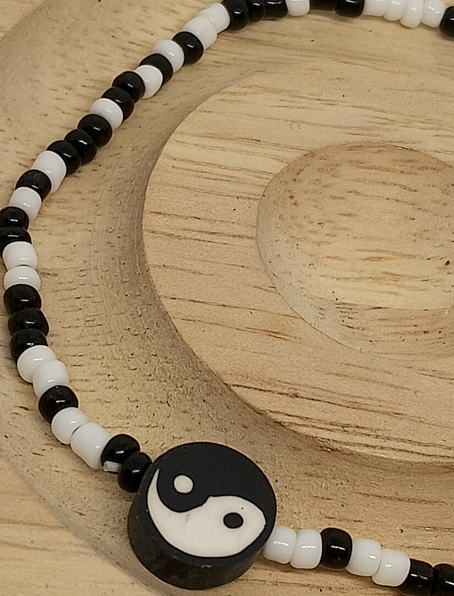 Collier et bracelets Yin Yang