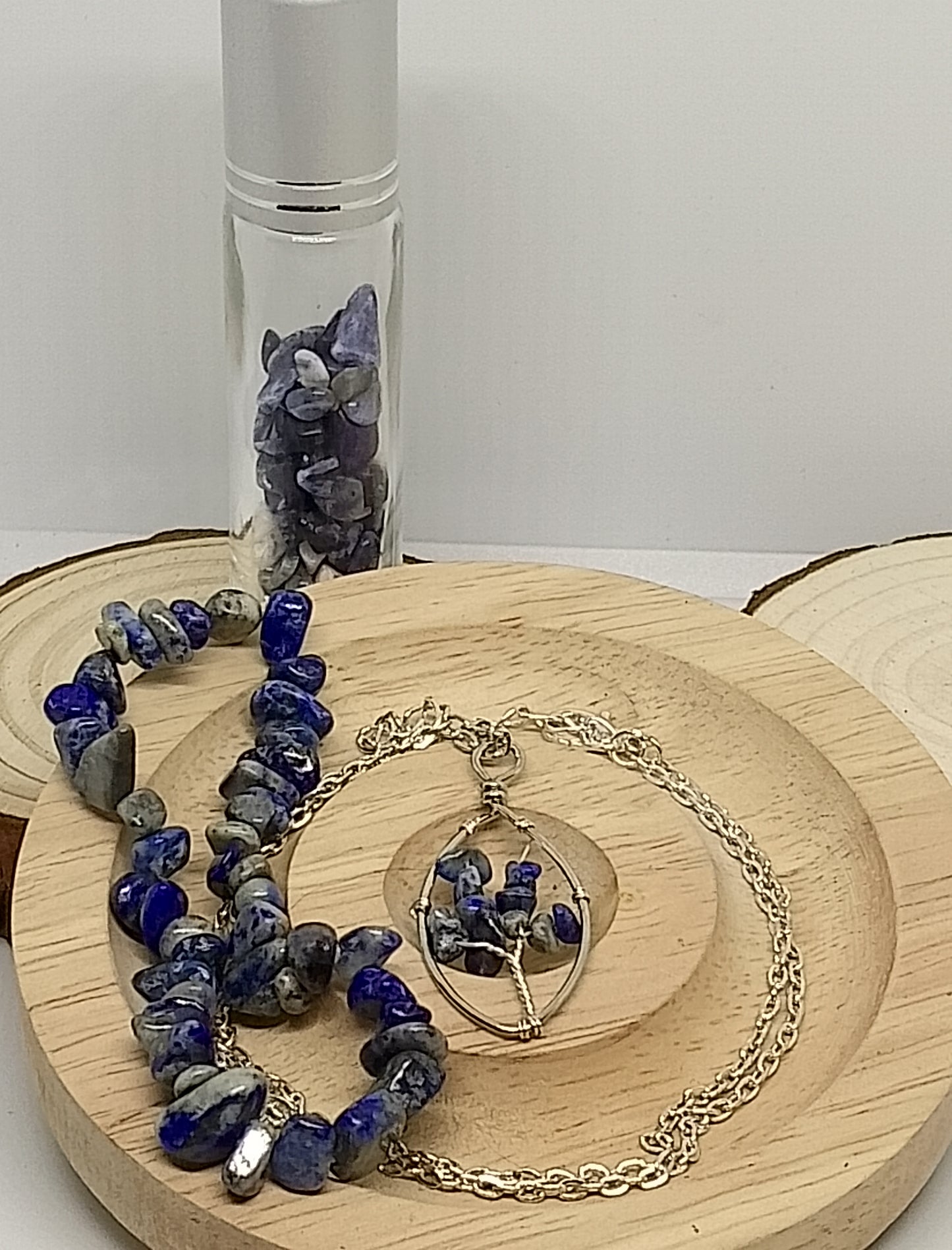 Ensemble lapis lazuli