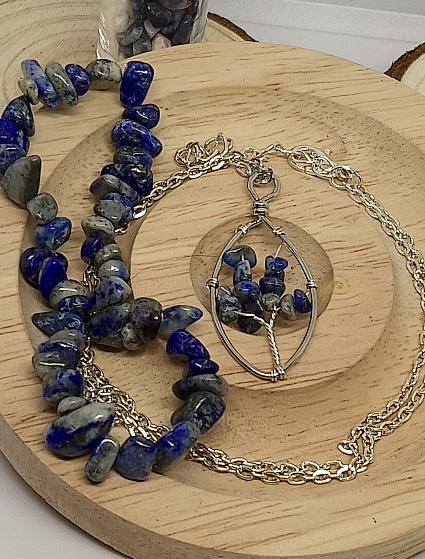 Ensemble lapis lazuli