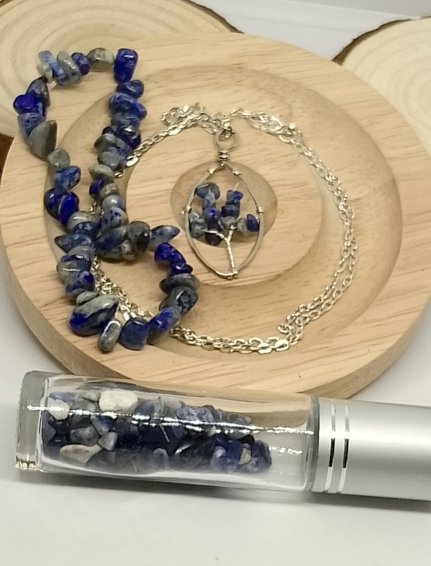 Ensemble lapis lazuli