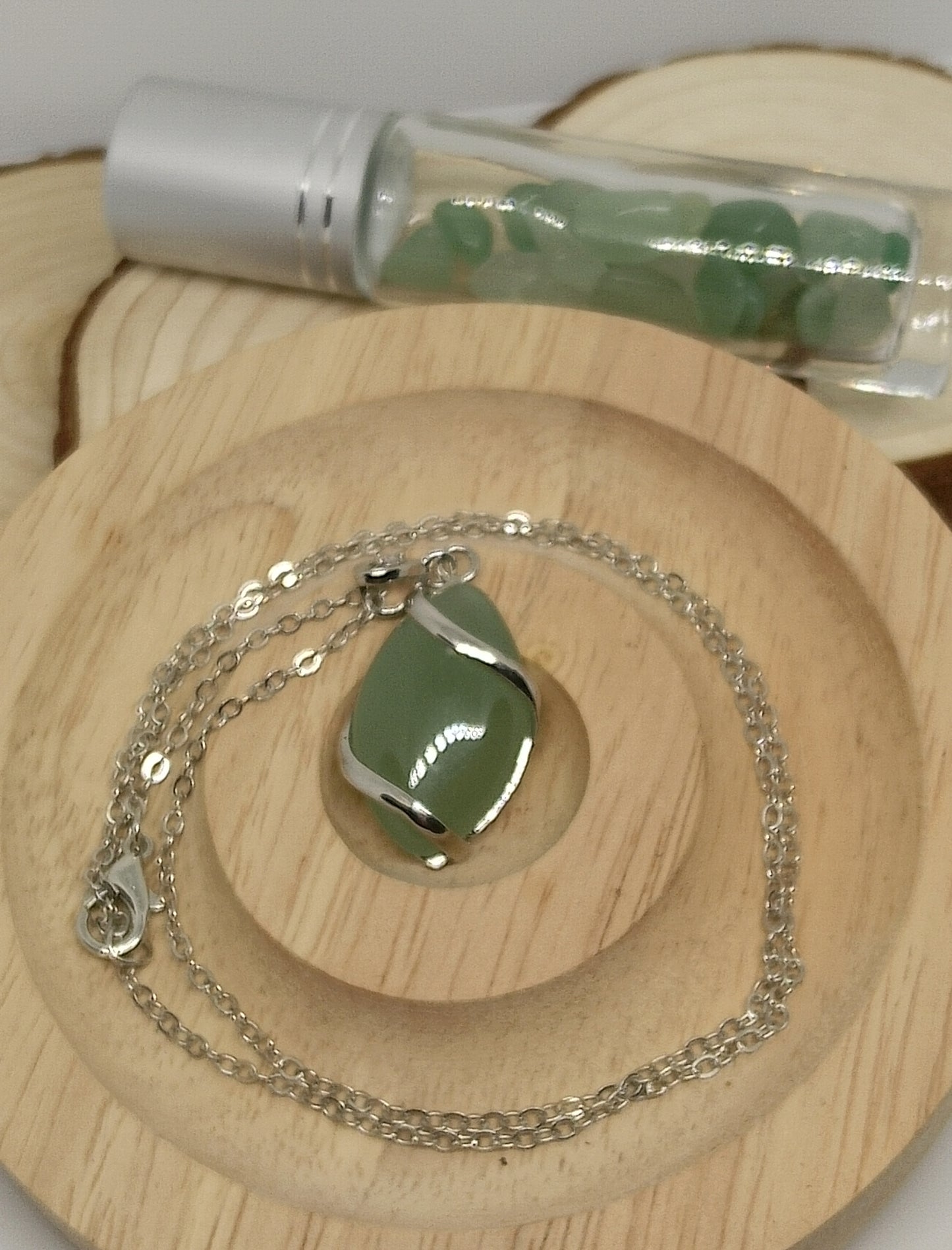 Collier et Roll on aventurine