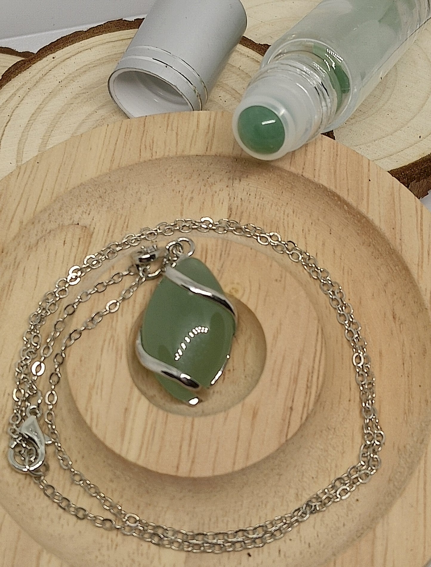 Collier et Roll on aventurine