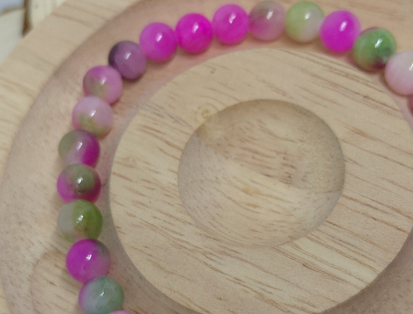 Bracelet en perle de jade