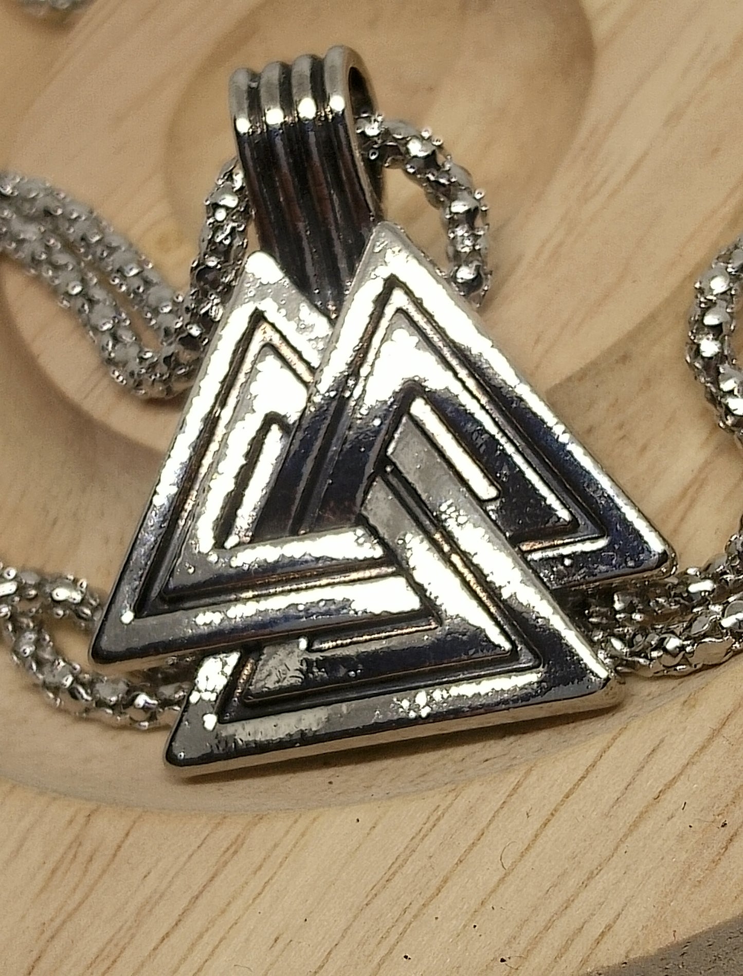 Collier valknut viking