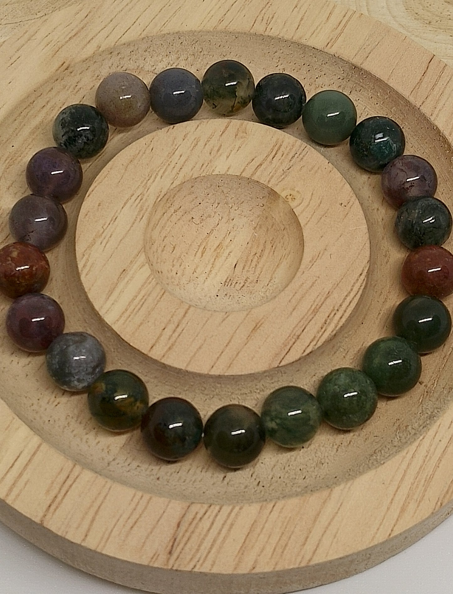 Bracelet en agate indienne