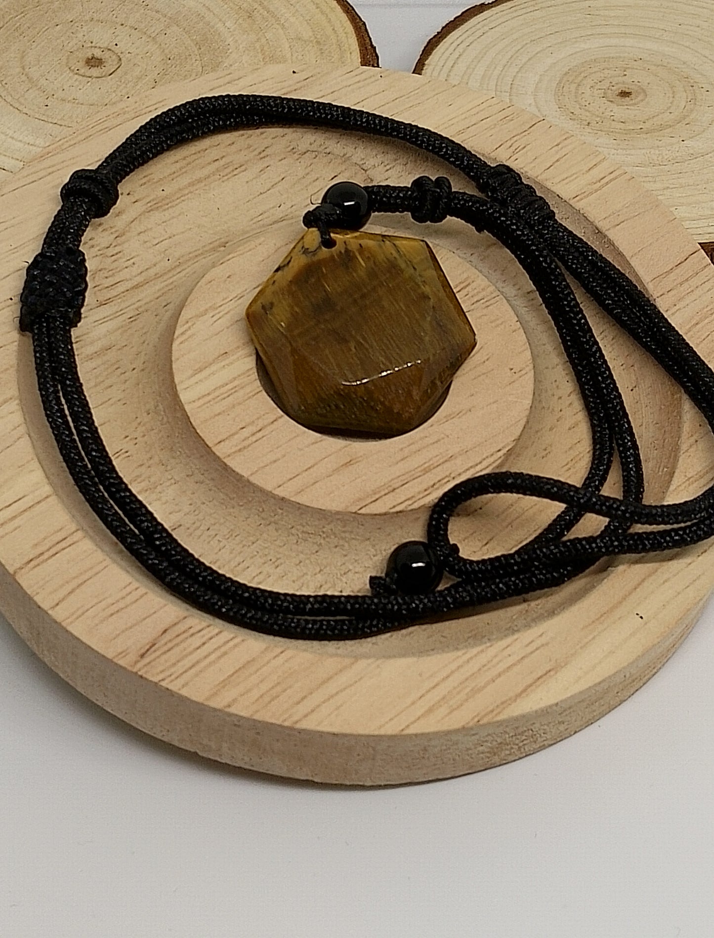 Collier étoile oeil de tigre