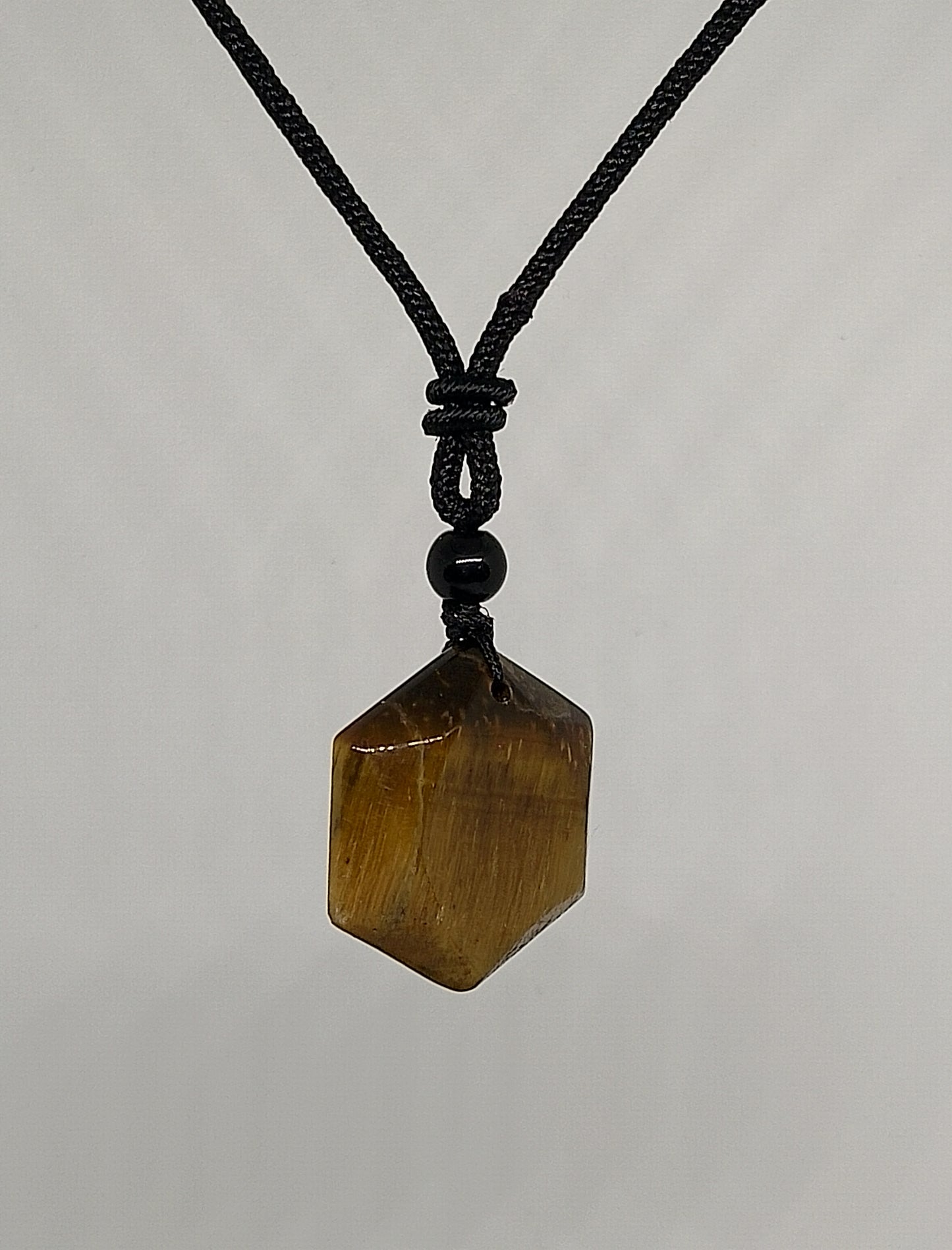 Collier étoile oeil de tigre