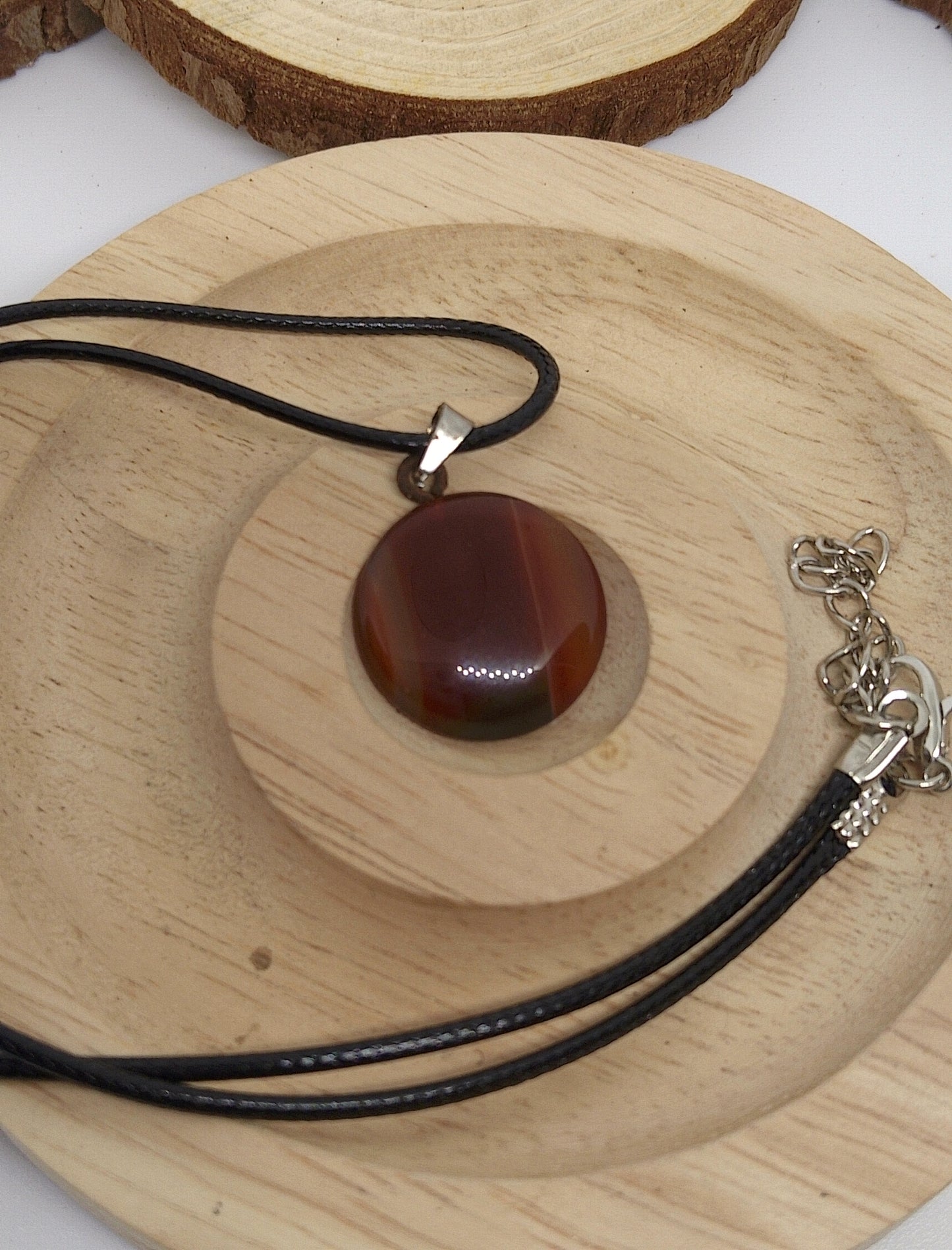 Collier en sardonyx