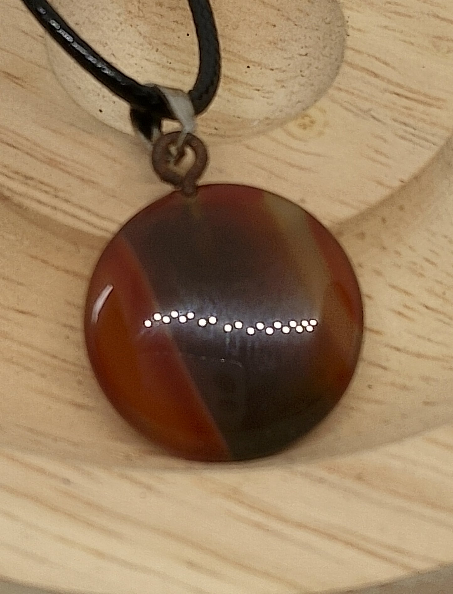 Collier en sardonyx