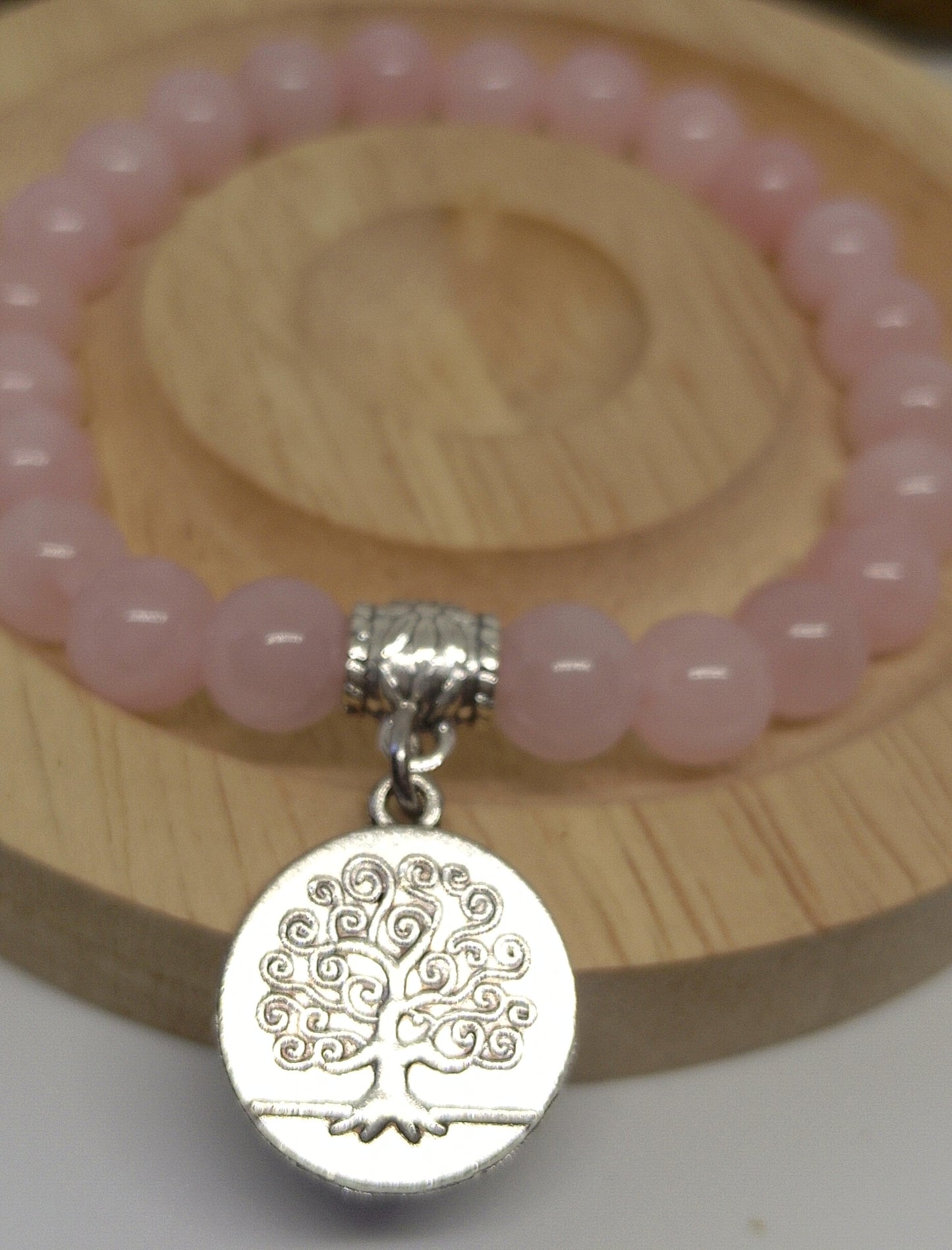 Bracelet quartz rose