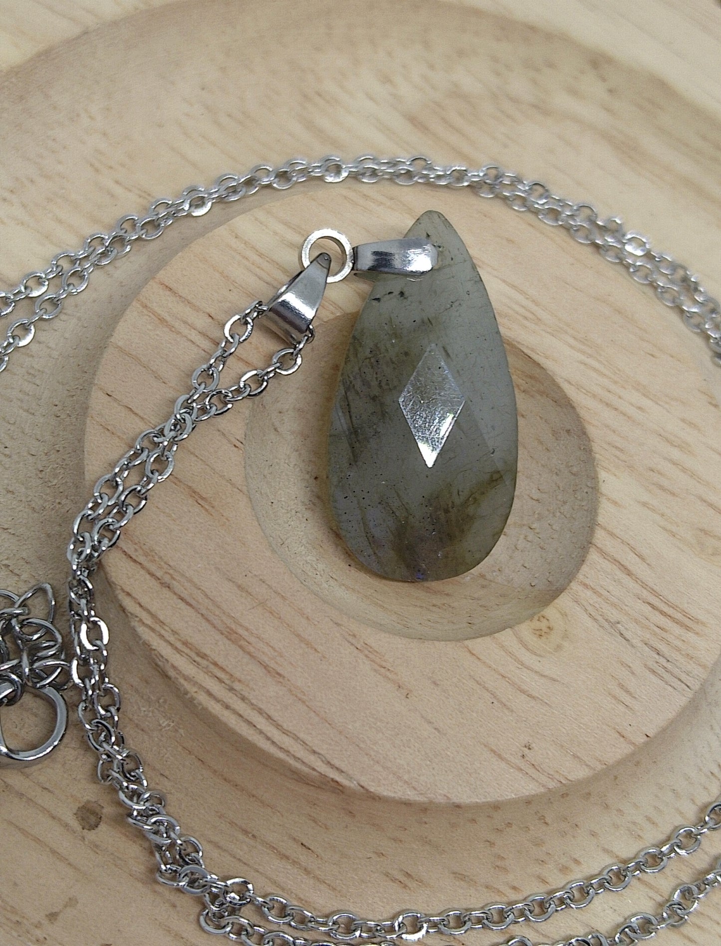 Collier en laboradorite