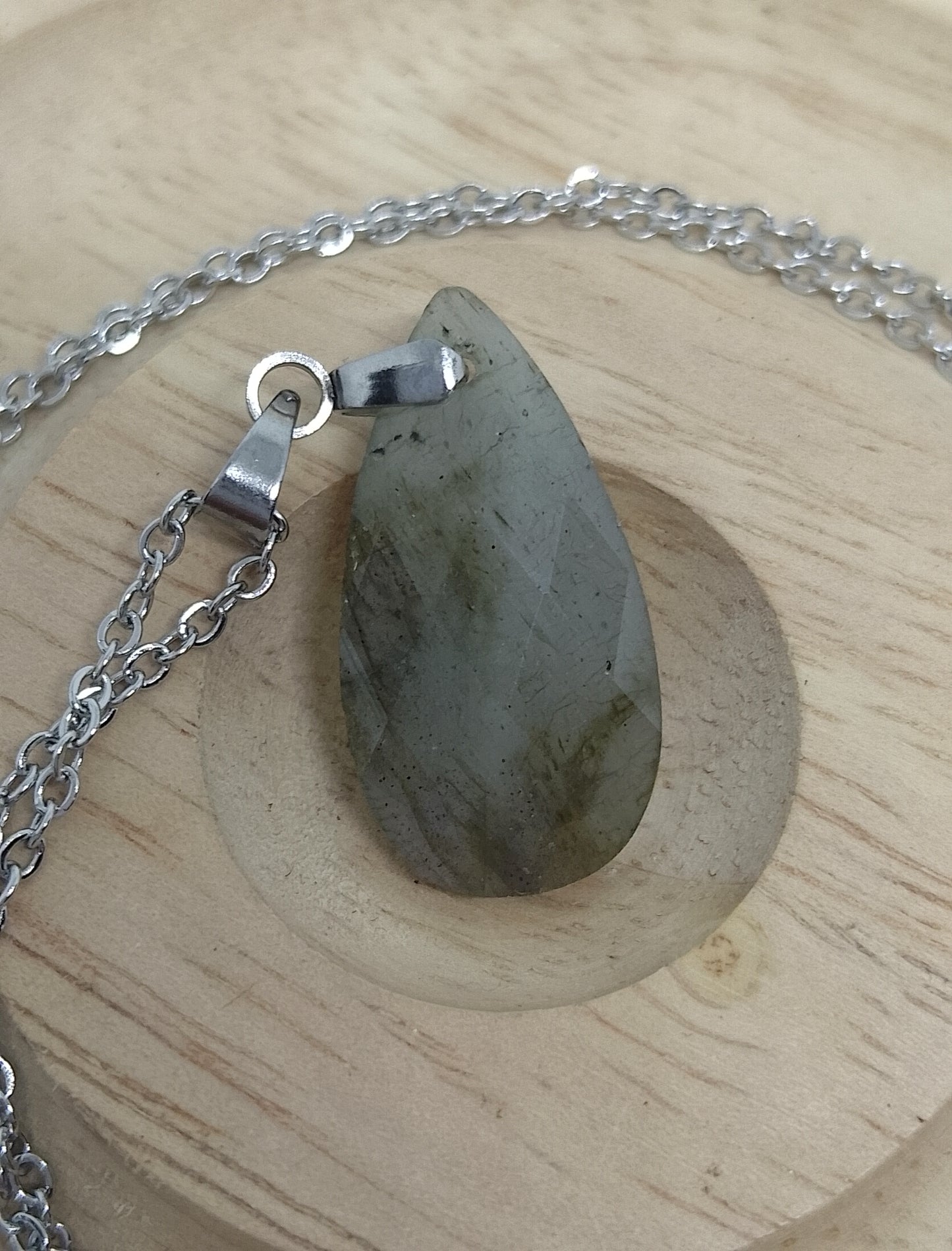 Collier en laboradorite